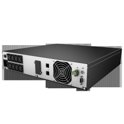 UPS NJOY, "ARGUS 3000", Line Int. cu sinusoida pura cu management, rack, 3000VA/1800W, AVR, IEC x 8, 4 x baterie 12V/7.5Ah, disp