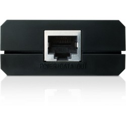 INJECTOR PoE TP-LINK 2 porturi Gigabit, compatibil IEEE 802.3af, alimentare 5V/12V, carcasa plastic, "TL-PoE150S" (timbru verde 