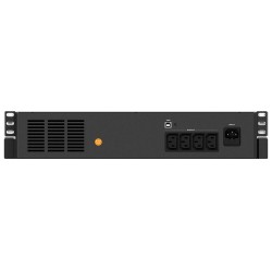 UPS NJOY, "Code 800", Line Int. cu sinusoida simulata cu management, rack, 800VA/480W, AVR, IEC x 4, 1 x baterie GP09122L, displ