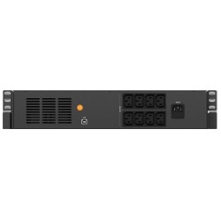 UPS NJOY, "CODE 1000", Line Int. cu sinusoida pura cu management, rack, 1000VA/600W, AVR, IEC x 8, 2 x baterie GP07122L, display