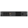 UPS NJOY, "CODE 1000", Line Int. cu sinusoida pura cu management, rack, 1000VA/600W, AVR, IEC x 8, 2 x baterie GP07122L, display
