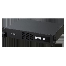 UPS NJOY, "CODE 2000 ", Line Int. cu sinusoida pura cu management, rack, 2000VA/1200W, AVR, IEC x 8, 2 x baterie GP09122L, displ