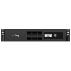 UPS NJOY, "CODE 2000 ", Line Int. cu sinusoida pura cu management, rack, 2000VA/1200W, AVR, IEC x 8, 2 x baterie GP09122L, displ