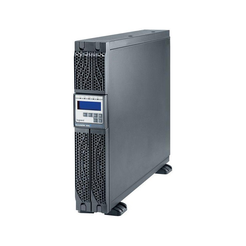 UPS LEGRAND, "DAKER DK", Online cu sinusoida pura, tower, rack, 1000VA/900W, AVR, IEC x 6, 3 x baterie 12V/7.2Ah, display LCD, b
