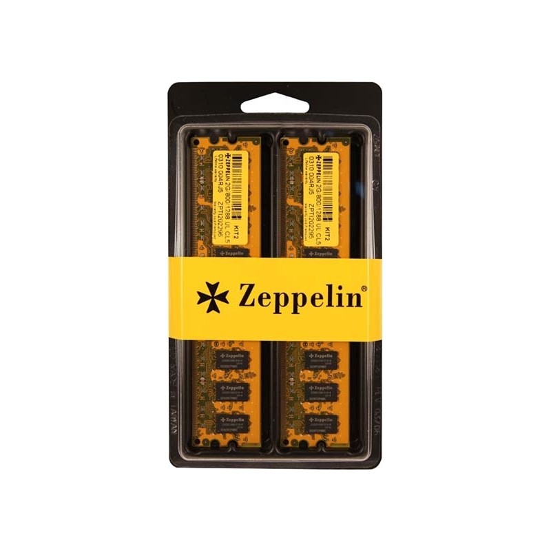 MEMORIE DDR  Zeppelin DDR3  8GB frecventa 1600 Mhz, (kit 2x 4GB) dual channel kit retail "ZE-DDR3-8G1600-KIT"