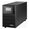 UPS NJOY, "ATEN PRO 1000", Online cu sinusoida pura, tower, 1000VA/900W, AVR, Schuko x 3, 2 x baterie 12V/9Ah, display LCD, back