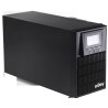 UPS NJOY, "ATEN PRO 1000", Online cu sinusoida pura, tower, 1000VA/900W, AVR, Schuko x 3, 2 x baterie 12V/9Ah, display LCD, back