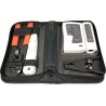 TRUSA scule retelistica, LOGILINK, fctii: testare cab, sertiz. mufe, deziz. cab, sertiz. cab, taiere cablu. 4 prod.: tester cab,