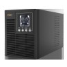 UPS NJOY, "ECHO PRO 1000", Online cu sinusoida pura, mini tower, 1000VA/800W, AVR, Schuko x 3, 2 x baterie GP07122L, LED, back-u