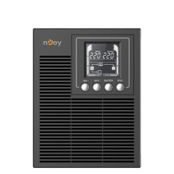UPS NJOY, "ECHO PRO 1000", Online cu sinusoida pura, mini tower, 1000VA/800W, AVR, Schuko x 3, 2 x baterie GP07122L, LED, back-u