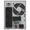 UPS NJOY, "ECHO PRO 1000", Online cu sinusoida pura, mini tower, 1000VA/800W, AVR, Schuko x 3, 2 x baterie GP07122L, LED, back-u