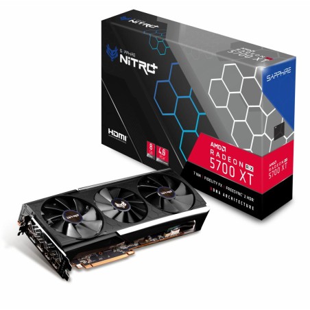 PLACA VIDEO  SAPPHIRE AMD Radeon RX 5700 NITRO+ XT, 8 GB GDDR6 256 biti, PCI Express 4.0 x 16, HDMI x 2, Display Port x 2, siste
