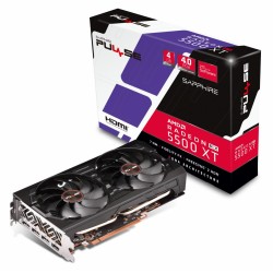 PLACA VIDEO  SAPPHIRE AMD Radeon RX 5500 XT, 4 GB GDDR6 128 biti, PCI Express 4.0 x 16, HDMI, Display Port x 3, sistem racire ae