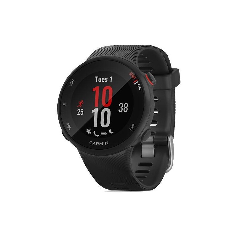 SMARTWATCH GARMIN, Forerunner 45, ecran 1.04 inch, touchscreen da 1.04 inch, conectare prin GPS, negru, "010-02156-12" (timbru v