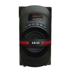 BOXE PC AKAI, 5.1, RMS 5 x 12 W, Bluetooth, cu fir, telecomanda wireless, conector Bluetooth, alimentare 220V, Jack 3.5mm, USB, 