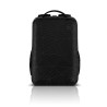 RUCSAC DELL, pt. notebook de max. 15 inch, 1 compartiment, buzunar frontal | buzunar lateral x 2, waterproof, poliester, negru, 