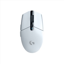 MOUSE LOGITECH, "G305", gaming, wireless, 2.4GHz, optic, 12000 dpi, butoane/scroll 6/1, iluminare, butoane programabile, alb, "9