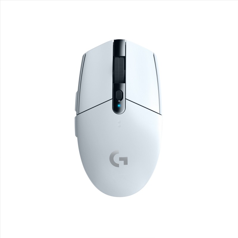 MOUSE LOGITECH, "G305", gaming, wireless, 2.4GHz, optic, 12000 dpi, butoane/scroll 6/1, iluminare, butoane programabile, alb, "9