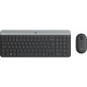 LOGITECH Logitech Slim Wireless Keyboard and Mouse Combo MK470 - GRAPHITE (timbru verde 0.8 lei)