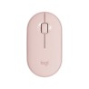 MOUSE LOGITECH, "M350", PC sau NB, wireless, Bluetooth | 2.4GHz, optic, 1000 dpi, butoane/scroll 3/1, mod dual de conectare, roz