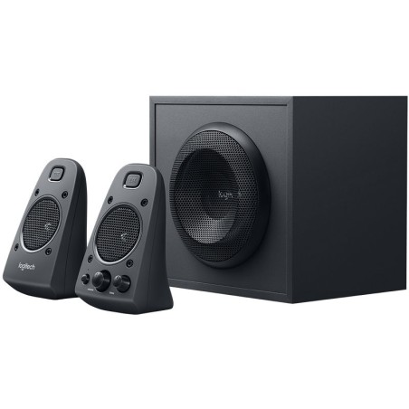 BOXE LOGITECH 2.1, RMS: 200W (2 x 35W, 1 x 130W), THX certfied, black, "Z625" "980-001256" (timbru verde 4.00 lei)