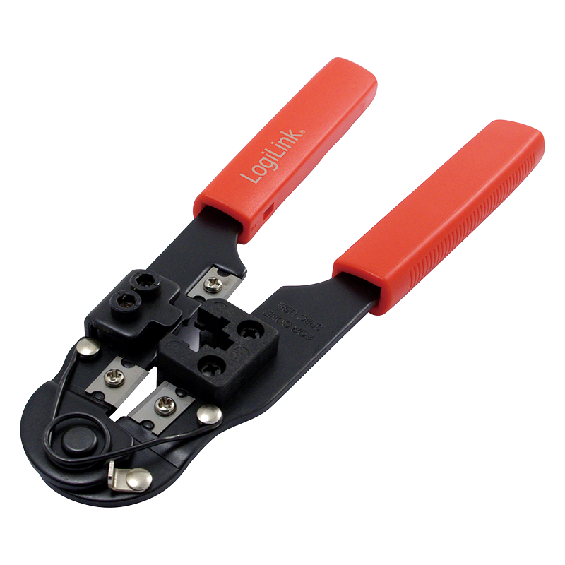 CLESTE sertizare mufe, LOGILINK, functii: sertizare mufe, taiere cablu. "WZ0004"