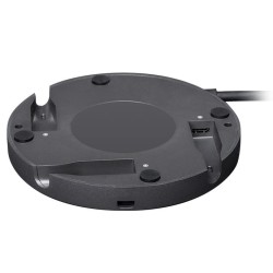 SUPORT microfon LOGITECH, "Rally Mic Pod", montare pe masa, cu organizator de cabluri, "939-001647"