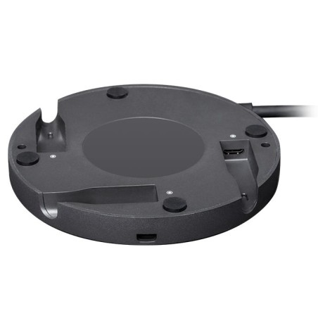 SUPORT microfon LOGITECH, "Rally Mic Pod", montare pe masa, cu organizator de cabluri, "939-001647"