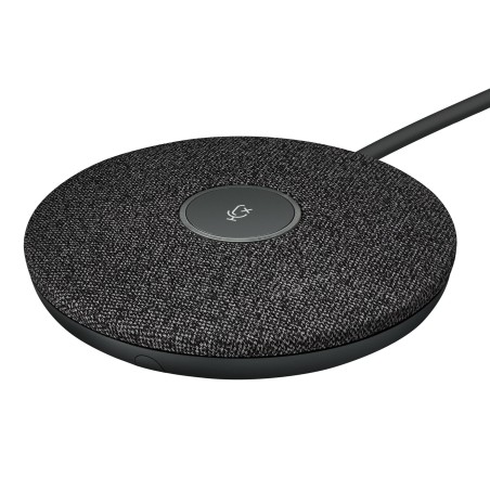 MICROFON LOGITECH, "Rally Mic Pod", USB, negru, "989-000430" (timbru verde 0.03 lei)