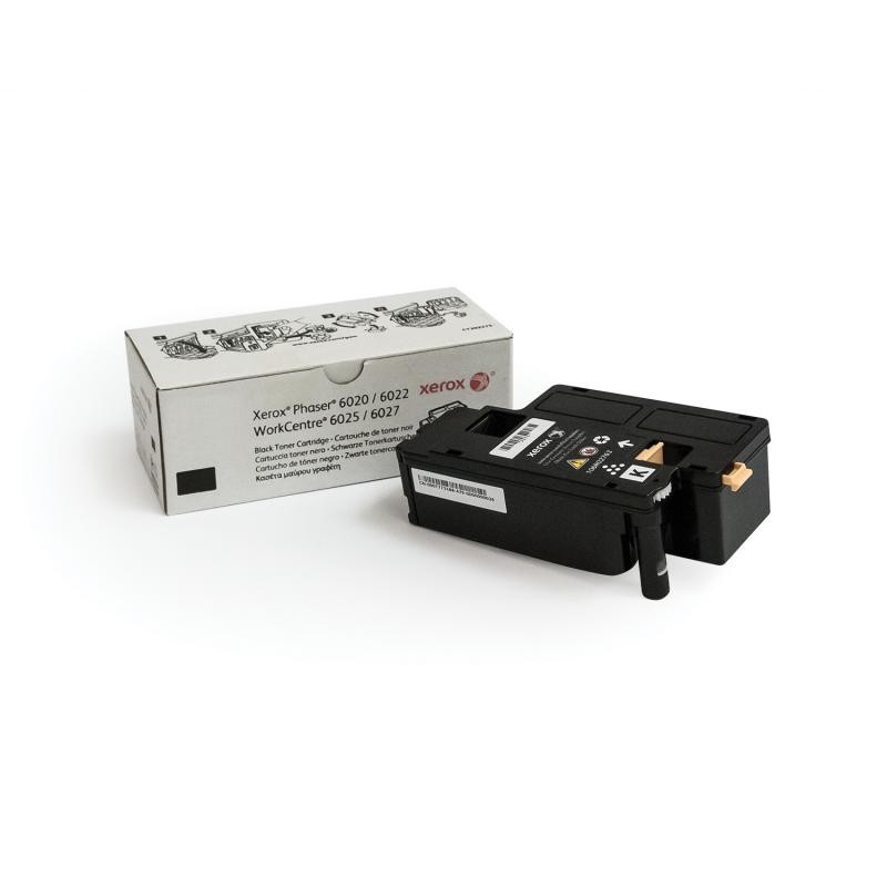 Toner Original Xerox Black, 106R02763, pentru Ph 6020|Ph 6022|WC 6025|WC 6027, 2K, (timbru verde 1.2 lei) , "106R02763"