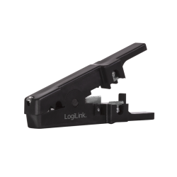 CLESTE dezizolare cablu, LOGILINK, functii: dezizolare cablu, taiere cablu 3.2-9.5mm, surub reglare diametru, negru, "WZ0005"