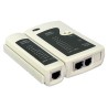 TESTER CABLU RETEA LOGILINK, pt. cablu UTP, FTP, conector RJ45, RJ11, RJ12, "WZ0010" (timbru verde 0.8 lei)