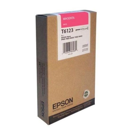 Cartus Cerneala Original Epson Magenta, T612300, pentru 7400|7450|7800|7880|9400|9450|9800, , (timbru verde 0.15 lei),  "C13T612