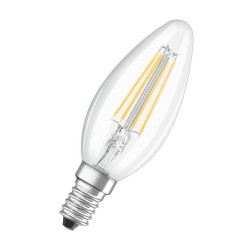 BEC LED Osram, soclu E14, putere 4W, forma lumanare, lumina alb naturala, alimentare 220 - 240 V, "000004058075114937" (timbru v