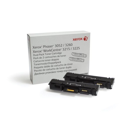 Dual-Pack  Original Xerox Black, 106R02782, pentru Ph 3052|Ph 3260|WC 3215|WC 3225, 2x3K, (timbru verde 1.2 lei) , "106R02782"