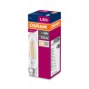 BEC LED Osram, soclu E14, putere 4W, forma lumanare, lumina alb calda, alimentare 220 - 240 V, "000004058075288706" (timbru verd