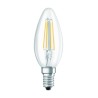 BEC LED Osram, soclu E14, putere 4W, forma lumanare, lumina alb calda, alimentare 220 - 240 V, "000004058075288706" (timbru verd