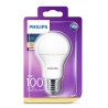 BEC LED Philips, soclu E27, putere 13W, forma clasic, lumina alb calda, alimentare 220 - 240 V, "000008718696577035" (timbru ver