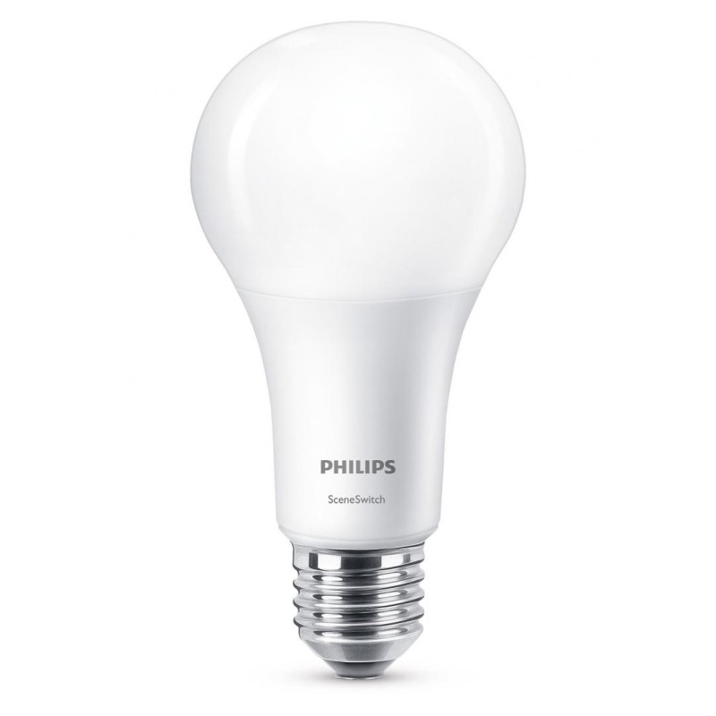 BEC LED Philips, soclu E27, putere 14W, forma clasic, lumina alb rece, alb calda, alimentare 220 - 240 V, "000008718696706831" (