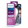 BEC LED Philips, soclu E27, putere 6.5W, forma clasic, lumina alb rece, alimentare 220 - 240 V, "000008718696739426" (timbru ver