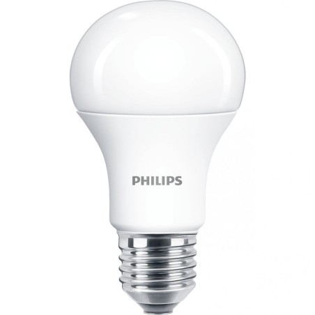 BEC LED Philips, soclu E27, putere 13W, forma clasic, lumina alb calda, alimentare 220 - 240 V, "000008718699659844" (timbru ver