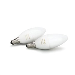 SET 2 KIT smart LED Philips, soclu E14, putere 6W, forma clasic, lumina toate nuantele de alb, alimentare 220 - 240 V, "00000871