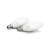 SET 2 KIT smart LED Philips, soclu E14, putere 6W, forma clasic, lumina toate nuantele de alb, alimentare 220 - 240 V, "00000871