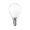 SET 2 becuri LED Philips, soclu E14, putere 4.3W, forma clasic, lumina alb calda, alimentare 220 - 240 V, "000008718696751411" (