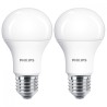 SET 2 becuri LED Philips, soclu E27, putere 12.5W, forma clasic, lumina alb rece, alimentare 220 - 240 V, "000008718696813737" (