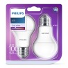 SET 2 becuri LED Philips, soclu E27, putere 12.5W, forma clasic, lumina alb rece, alimentare 220 - 240 V, "000008718696813737" (