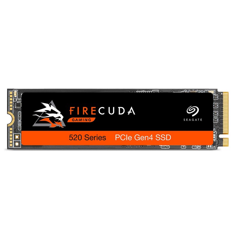 SSD SEAGATE, Firecuda 520, 1 TB, M.2, PCIe Gen3.0 x4, 3D TLC Nand, R/W: 5000/4400 MB/s, "ZP1000GM3A002"