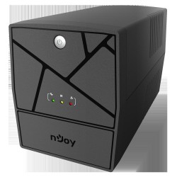 UPS NJOY, "Keen 1000", Line Int. , mini tower, 1000VA/600W, AVR, Schuko x 4, 2 x baterie GP07122L, back-up 1 - 10 min., "UPLI-LI