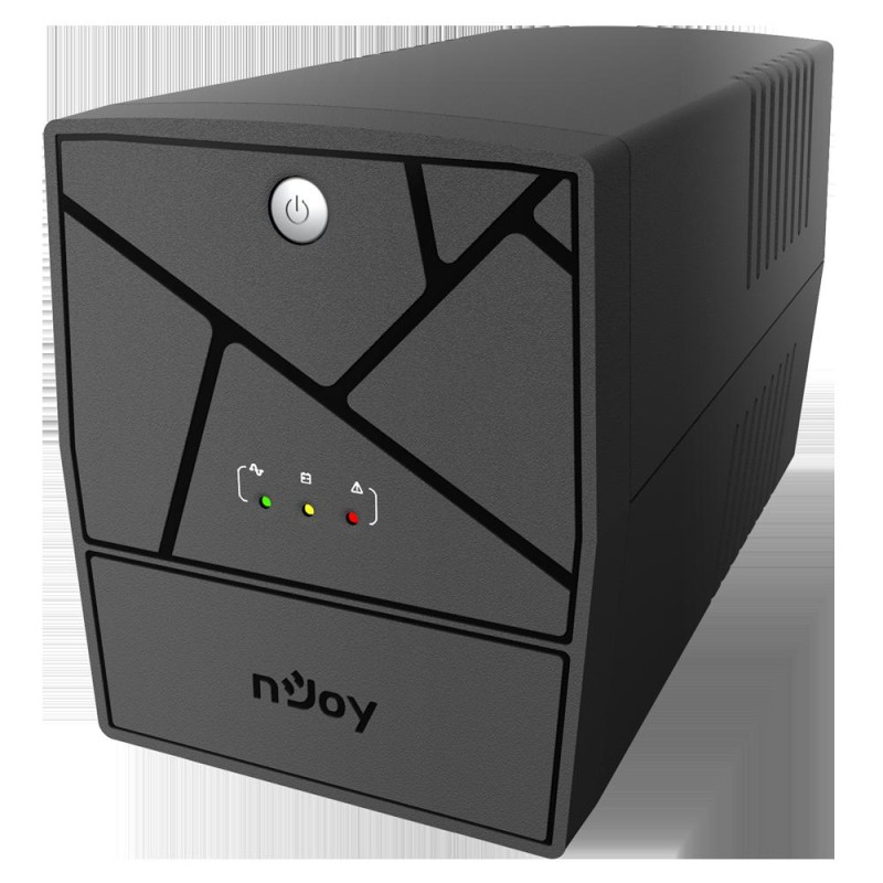 UPS NJOY, "Keen 1000", Line Int. , mini tower, 1000VA/600W, AVR, Schuko x 4, 2 x baterie GP07122L, back-up 1 - 10 min., "UPLI-LI