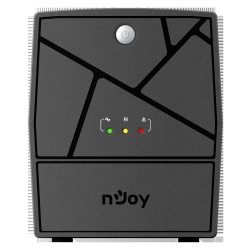 UPS NJOY, "Keen 1000", Line Int. , mini tower, 1000VA/600W, AVR, Schuko x 4, 2 x baterie GP07122L, back-up 1 - 10 min., "UPLI-LI